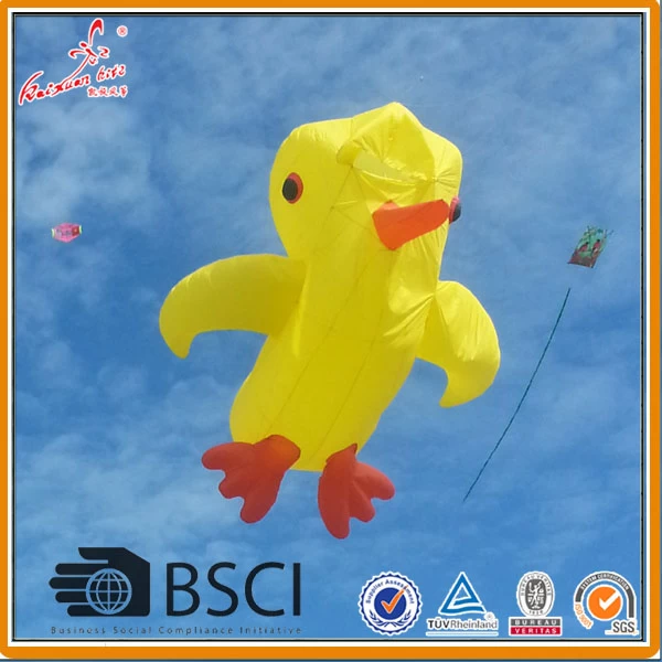 Soft aufblasbare Duck Kite aus der Kite Factory