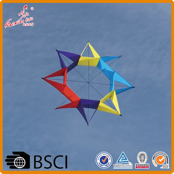 cheap 3d octagonal kite from weifang kaixuan kite factory