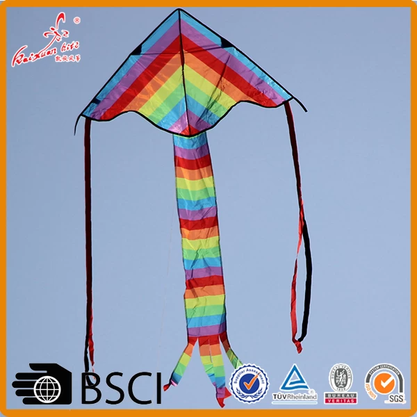 Weifang hoher Qualität Regenbogen Dreieck Drachen zum Verkauf
