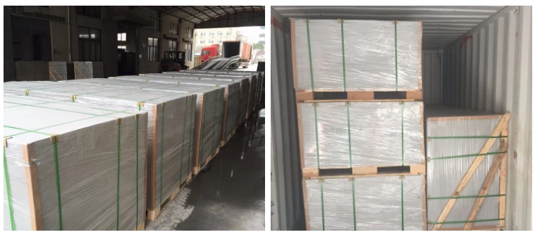 fiber cement sheet loading
