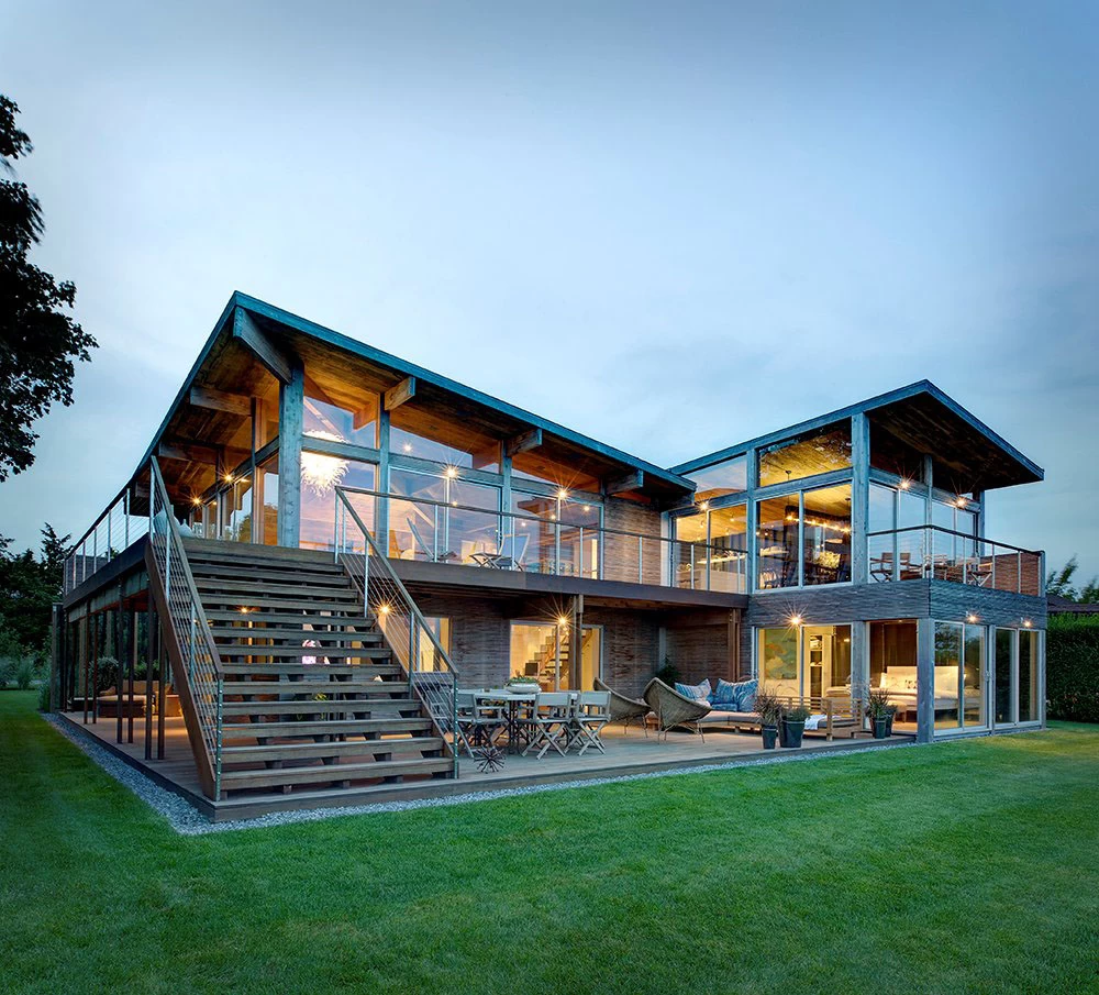 porcelana Oceanview Kit House actualizado a elegante hogar familiar fabricante