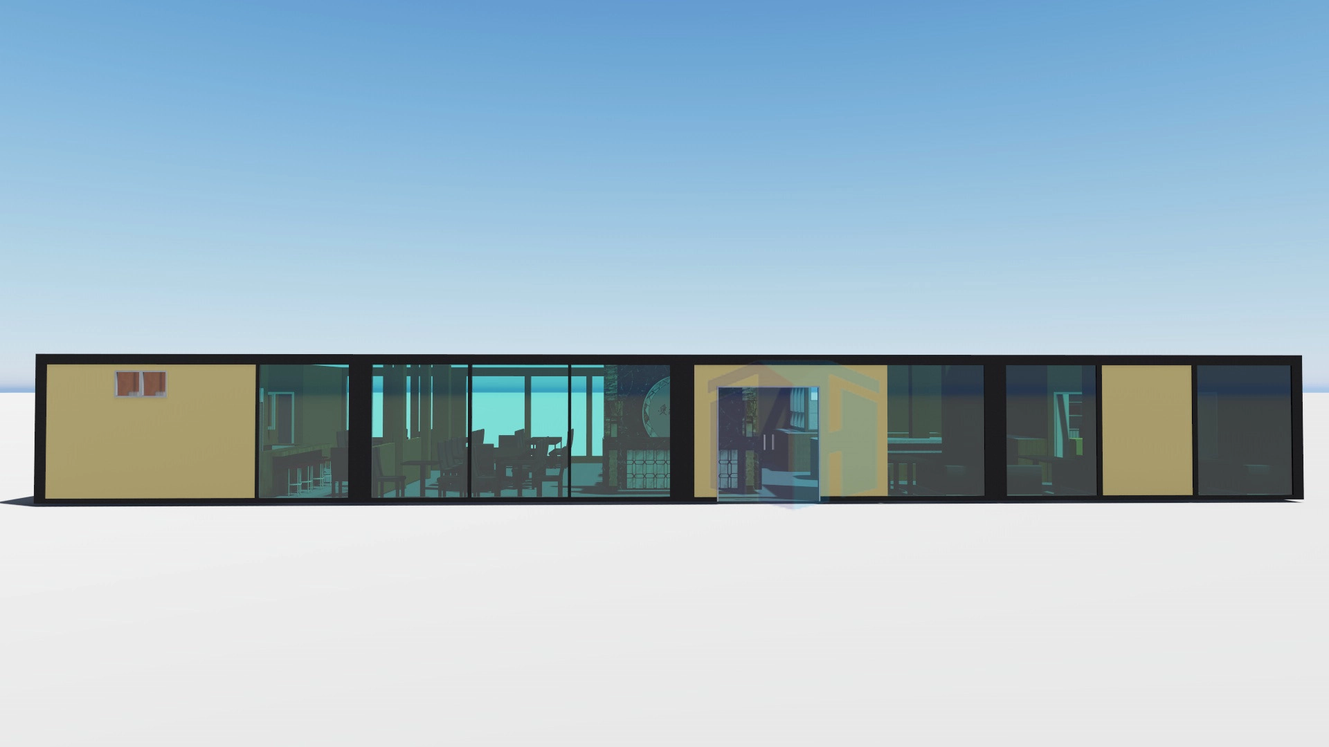 حاوية فاخرة موضوع مطعم --- صممه غمزة