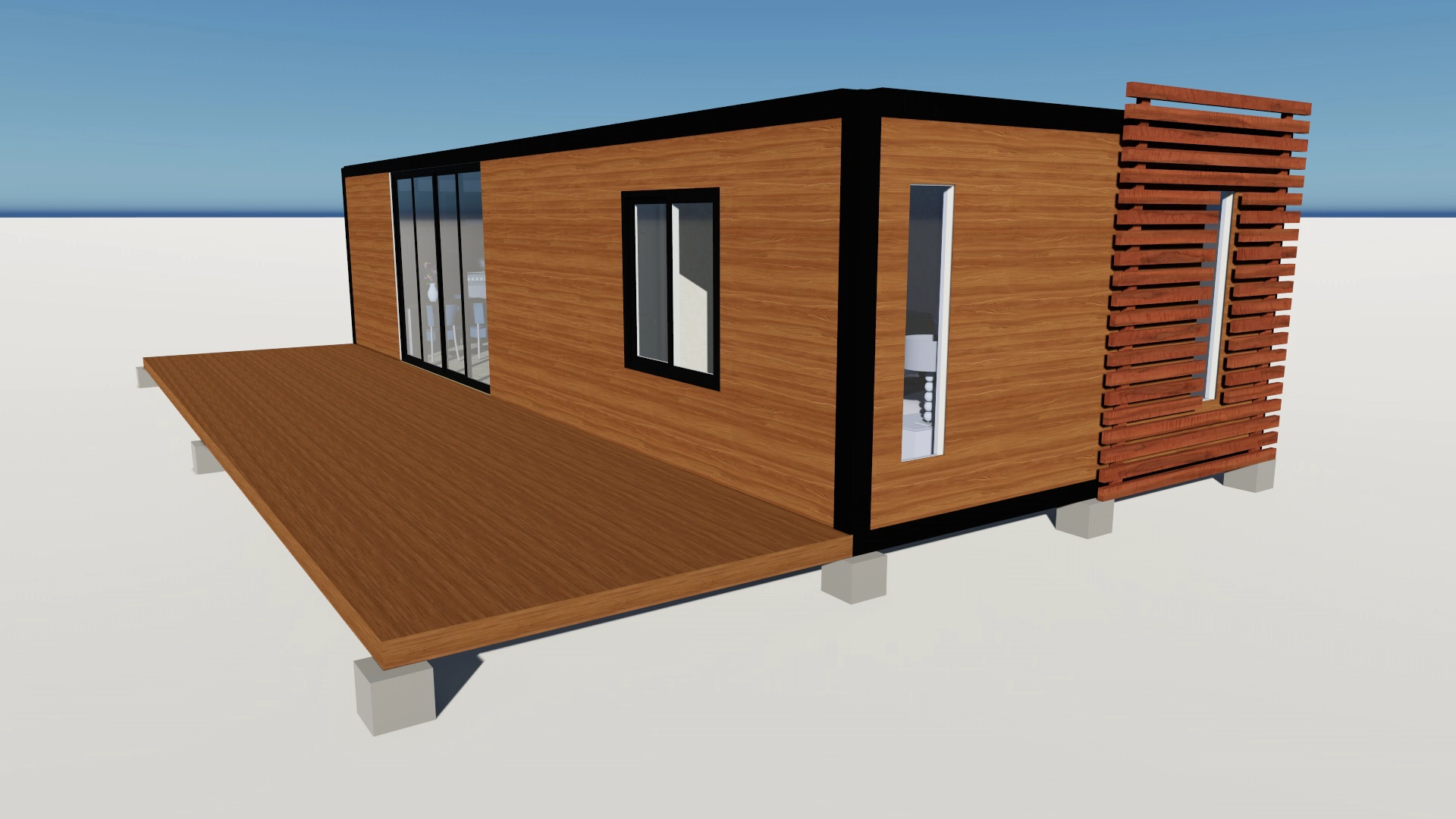 Wooden House?Of Course Not!