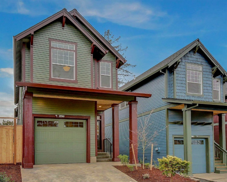 Design perfetto di case prefabbricate a 2 piani