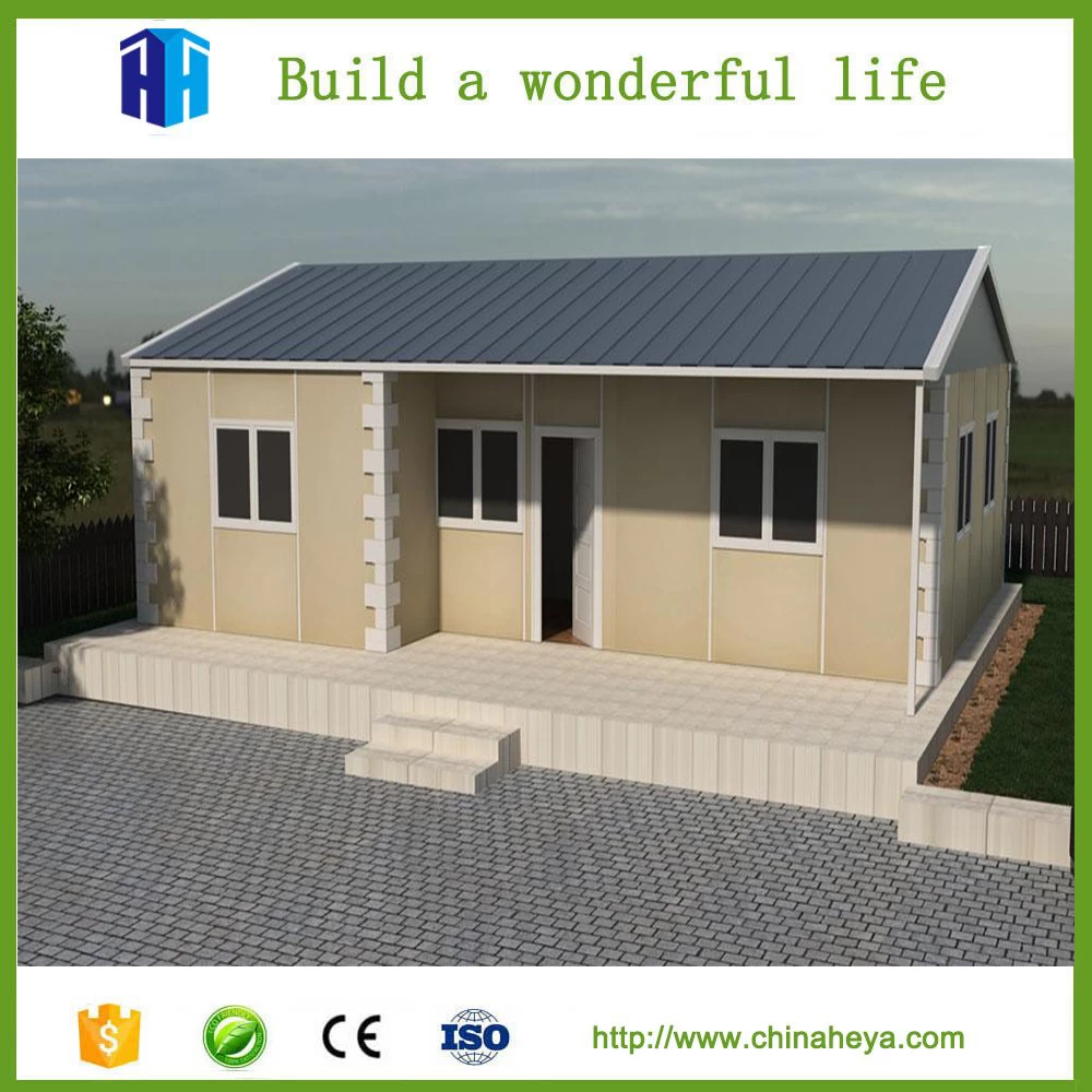 Casa con struttura in acciaio pronta per l'uso di nuovo design di qualità superiore