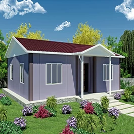 HY-P09  China economic prefab home for living 81 m2, 2 bedrooms,1 toilet