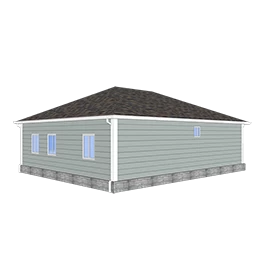 Low cost steel frame modular homes in China - 3B03