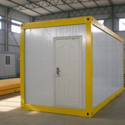 Douches préfabriquées portatives pré-faites d'unités de stockage de conteneur et maison portative de toilettes