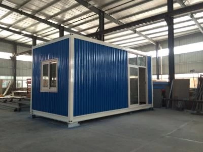 Vorgefertigte tragbare Fertigcontainer-Lagereinheiten Duschen und tragbare Toiletten Haus