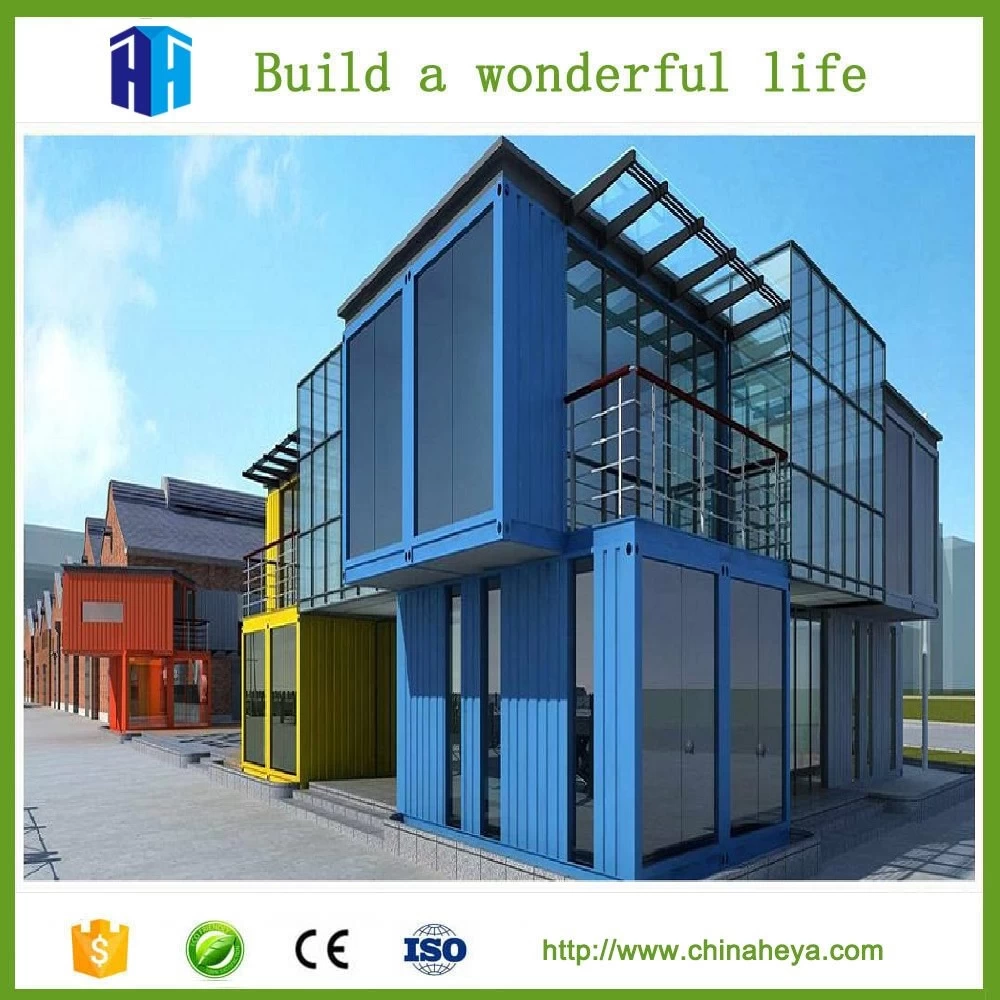 Contenitore di alloggio per la casa di container prefabbricati in acciaio di costruzione rapida