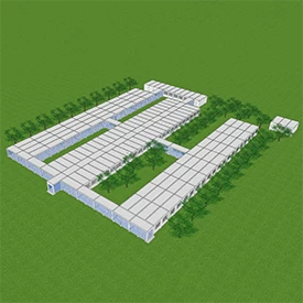 Quickly Built prefabricated hospital construction