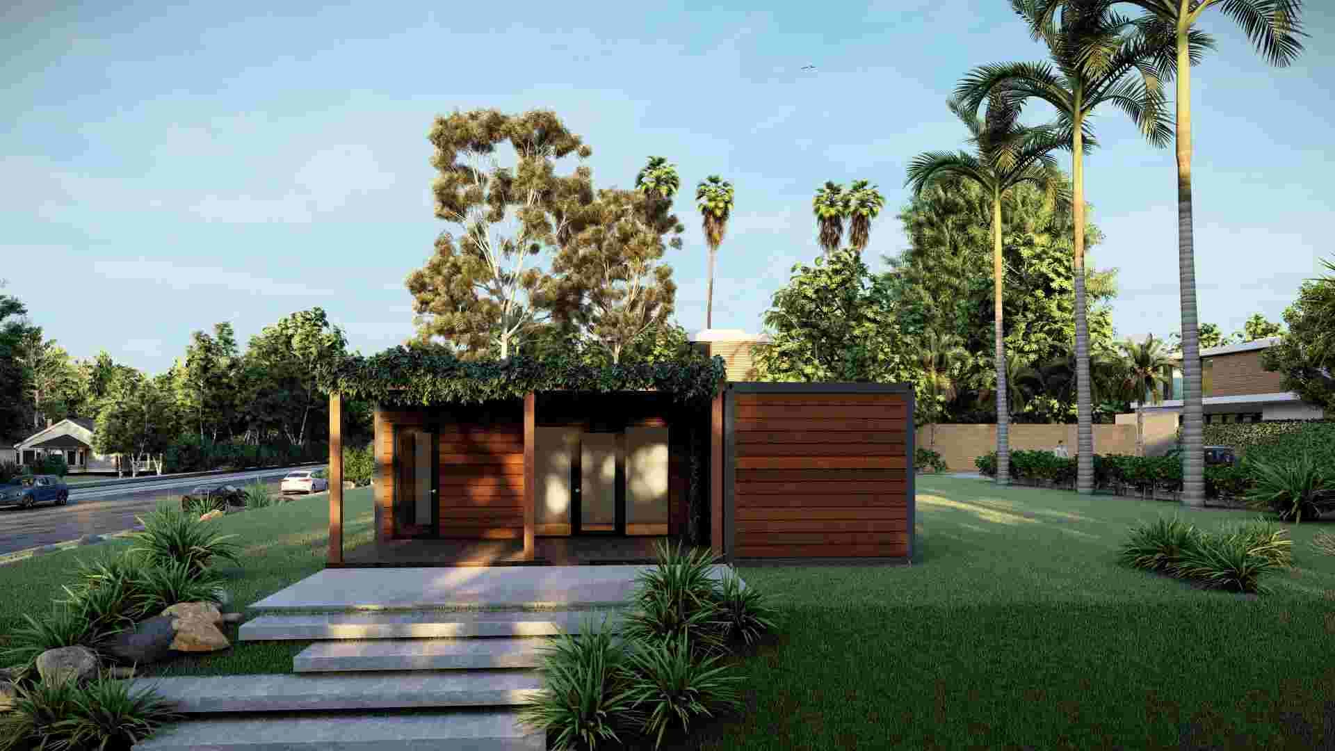 Superior Quality Combined Luxury Prefabricated Container Home Design-2X01