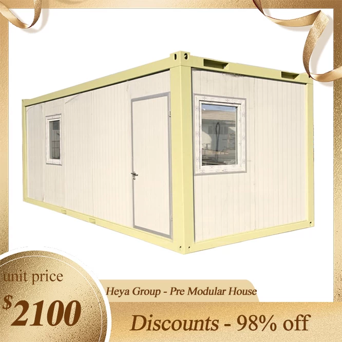 Tipo A: container da 20 piedi / 40 piedi, la casa container modulare più venduta