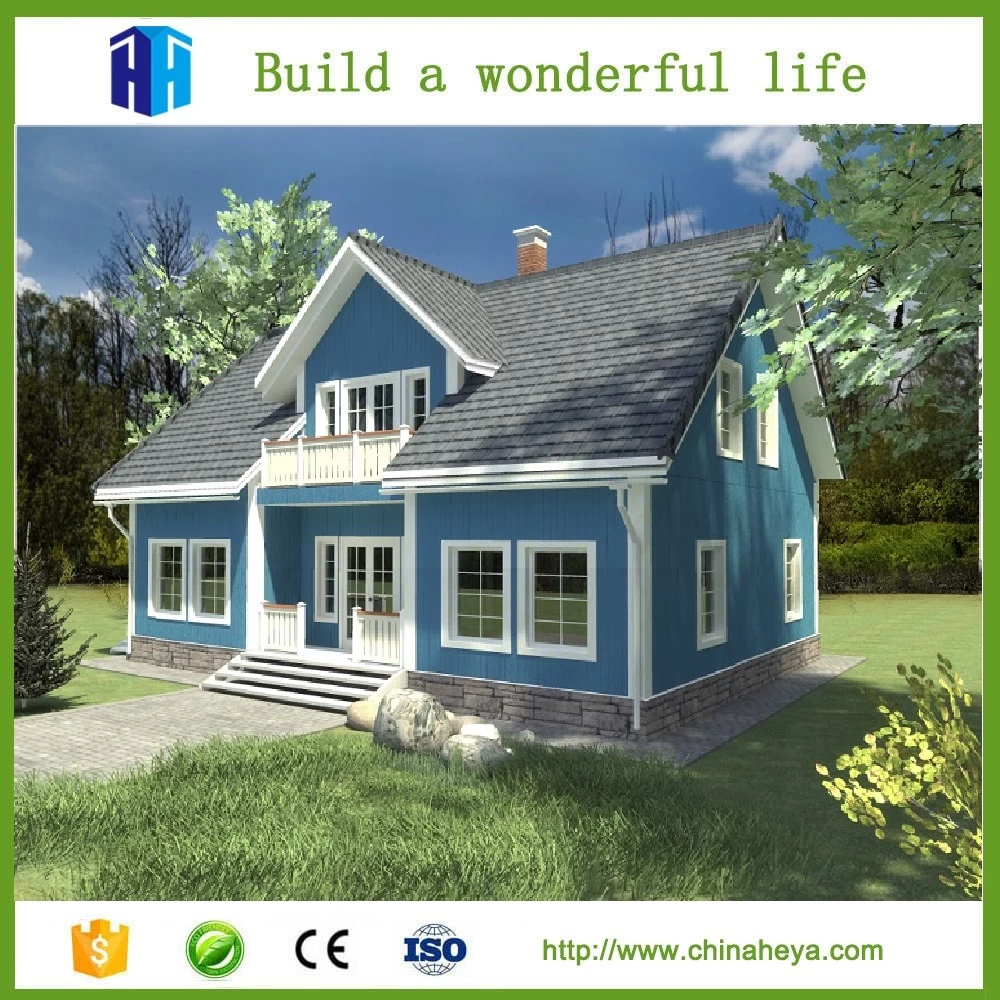 Erschwingliche moderne vorgefertigte modulare 2-stöckige Häuser zum Verkauf mit verschiedenen Farben