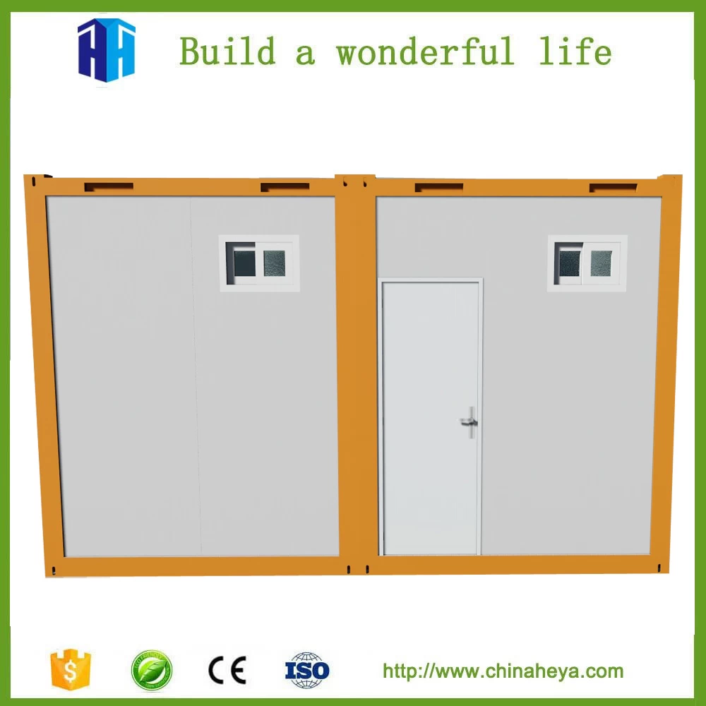 prefab modular container bathroom shower room wall panels set design