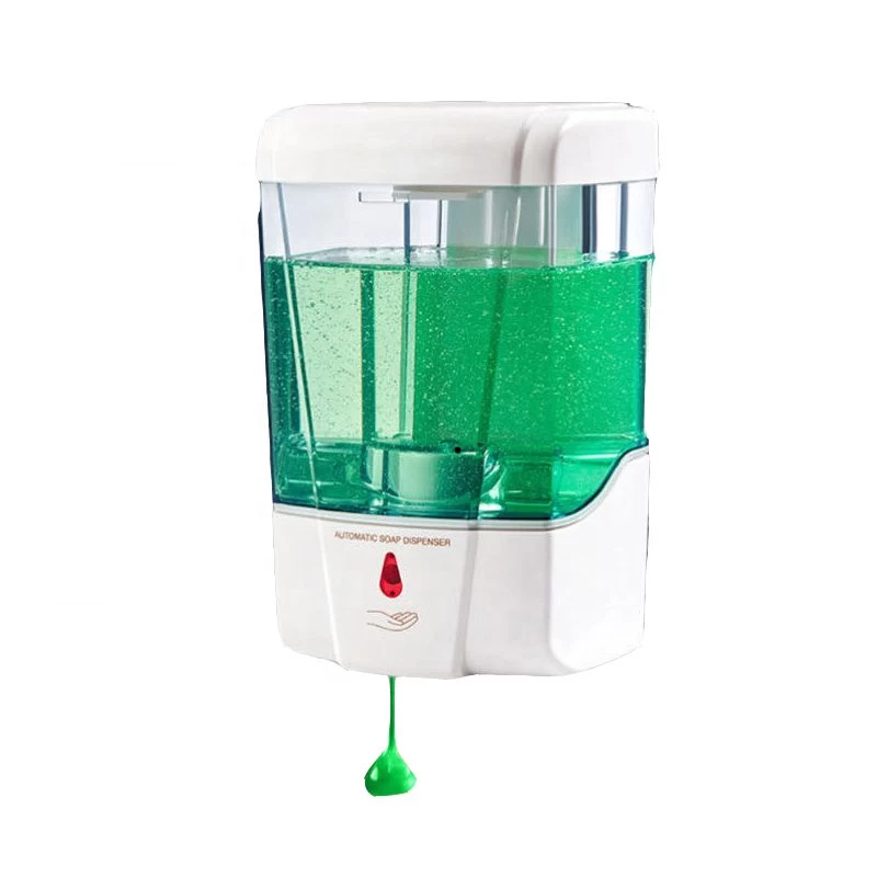 Dispensador de Jabón o Gel con Sensor 700 Ml Plastico