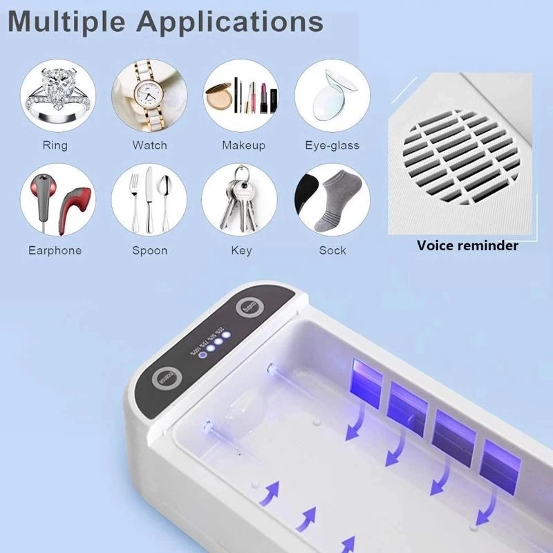 Boîte de stérilisation UV pour appareils portables