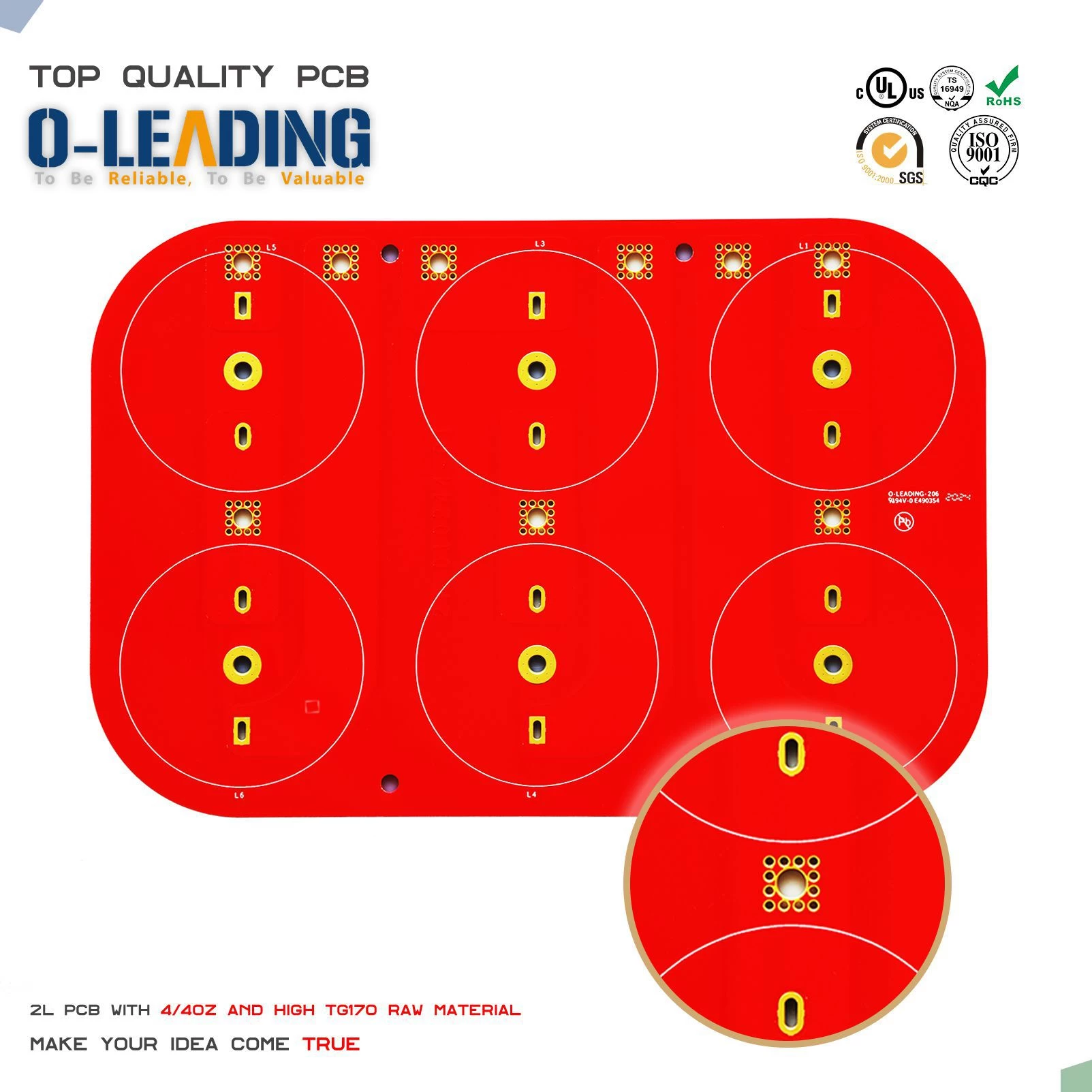 中国OEM短納期1〜12層hasl FR4電子、FR4 TG160 PCB工場中国、中国高