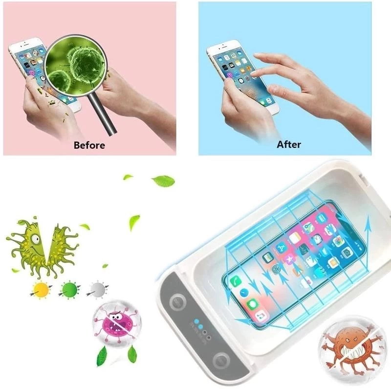 2020 Neues Produkt Desinfektionsgerät 9w UV-Sterilisation Handy-Masken UV-Desinfektionsbox