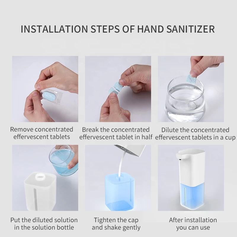 350ml Wholesale Electric Hands Free Automatic Soap Dispenser Automatic, Automatic Foaming Touchless Liquid Soap Dispensers