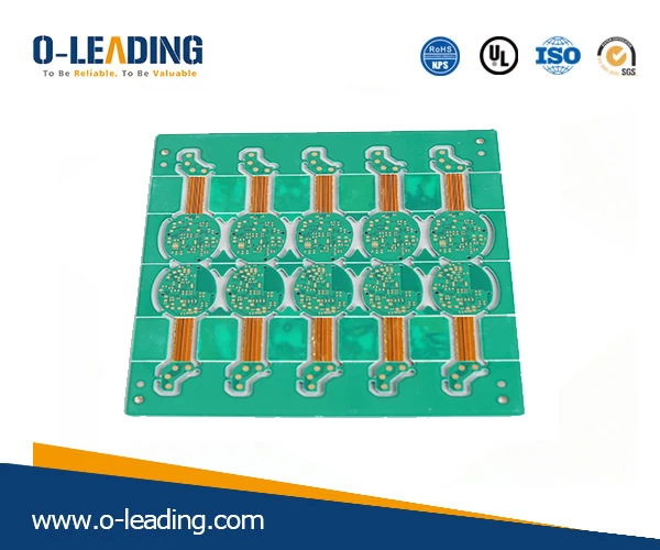 6L rigid-flexible PCB with no x-out