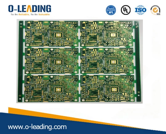 8L HDI board mit ISOLA grundmaterial, PCB & PCBA aus China, 3,0mm board dicke, gelten für industrielle steuerung