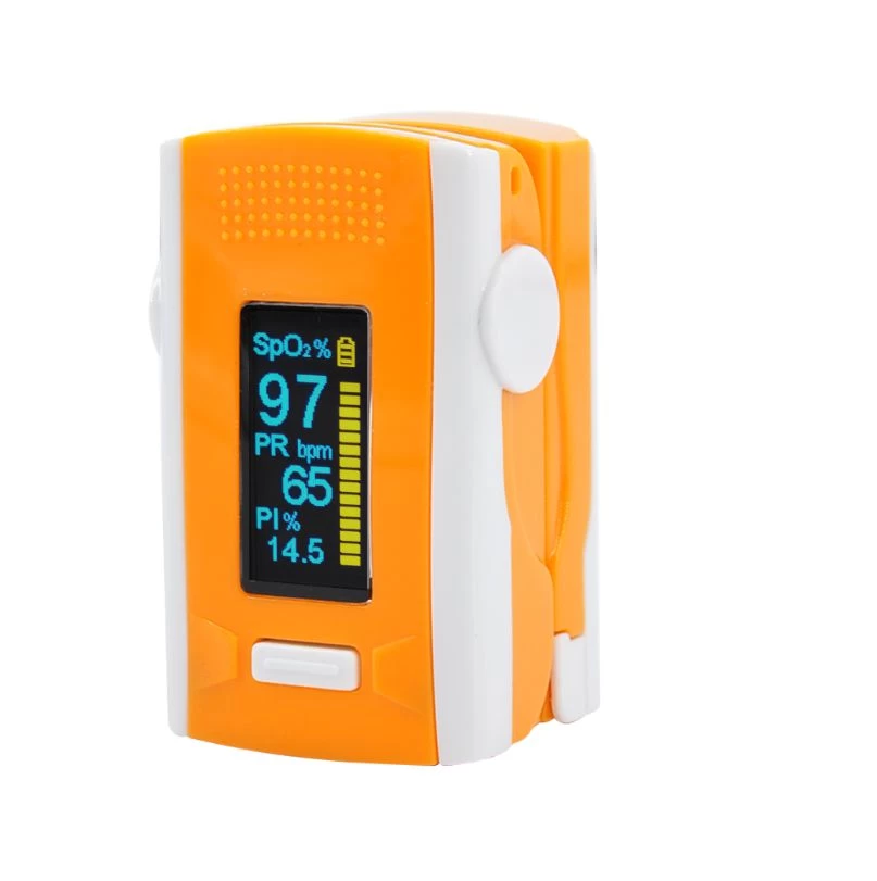 Bluetooth Blutsauerstoff Medical Color LED Metene 500dl FDA-zugelassenes Fingerspitzen-Pulsoximeterb