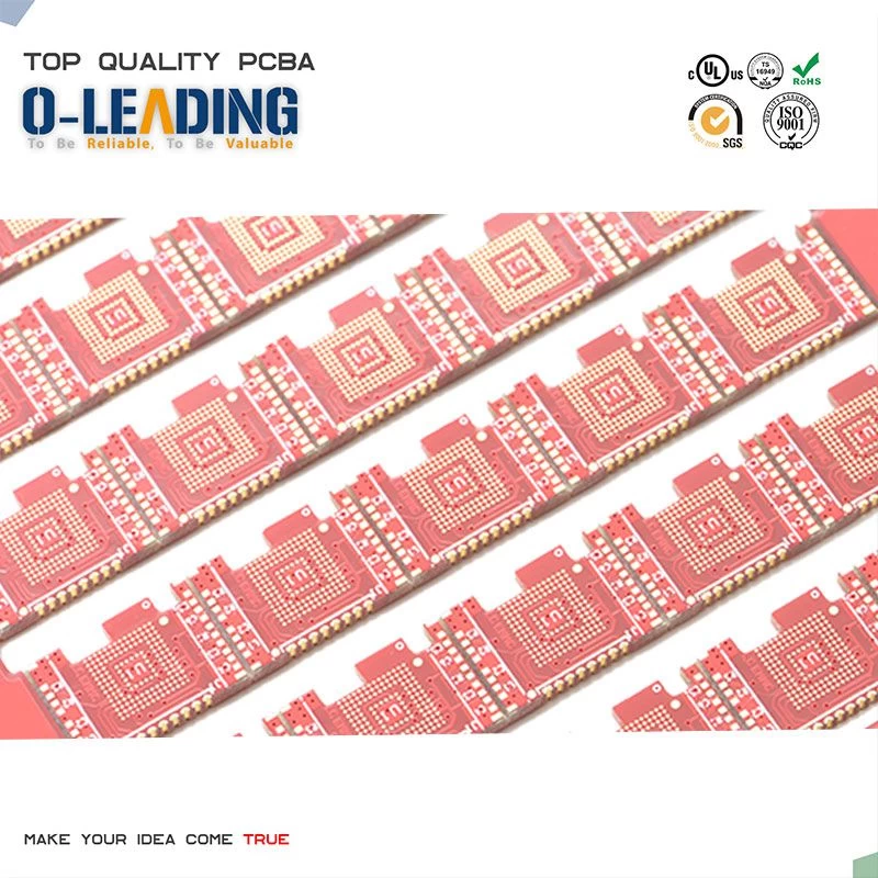 China Custom Multilayer PCB Board Service Half Plated Hold Wifi Module Small BGA Manufacturing Design
