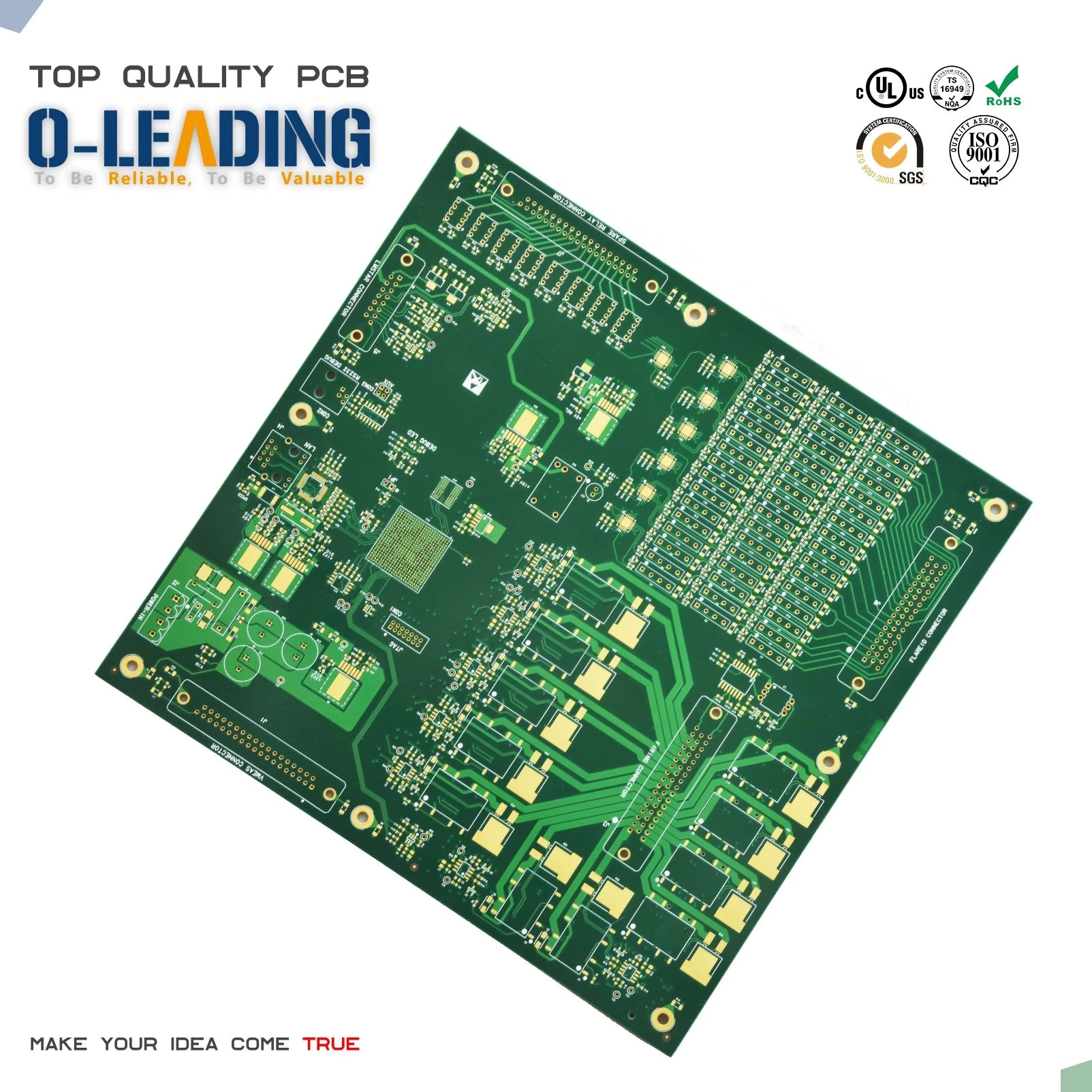 Chine Fournisseur de PCB haute TG, personnalisation fabricant de cartes de circuits imprimés HDI PCB