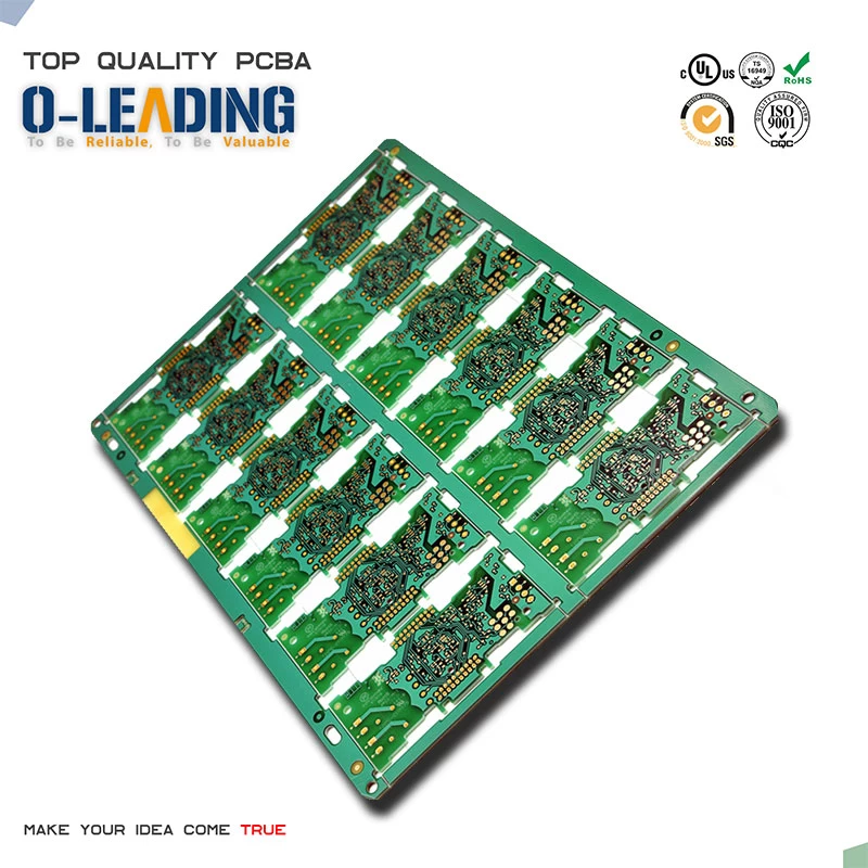 Fabrication faite sur commande de carte PCB de carte de circuit imprimé, assemblage vierge multicouche de carte PCB monocouche latérale double