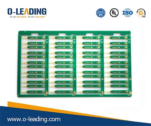 Double-layer Aluminum Based PCB, Golden Fingers PCB manufacturer china