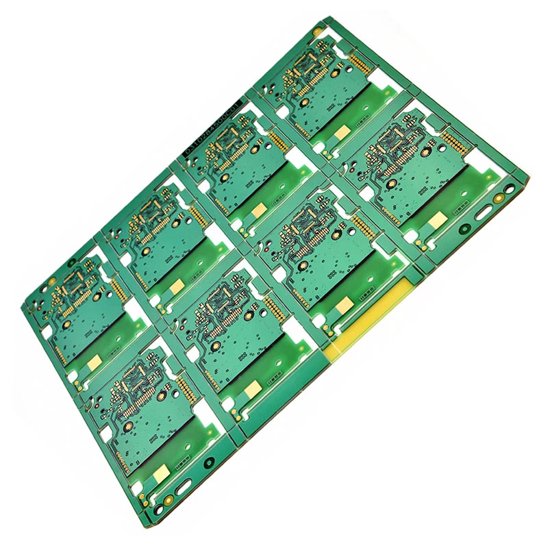 Circuito di placcatura hardware elettronico di spessore di prezzo di fabbrica 0,2 6 mm, produttore di schede in oro duro a doppio lato