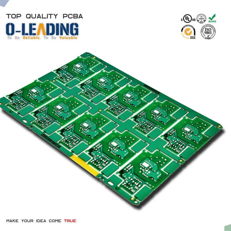 Tovární cena 0,2 desky tloušťky elektronického hardware o tloušťce 6 mm, výrobce desky s oboustranným PCB z tvrdého zlata
