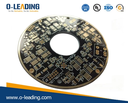 Gold Edge Plaing Board, Routing, China PCB-Design-Unternehmen, Gewährleistung High Quality PCB Assembly, 1OZ fertig