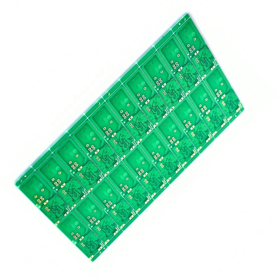 Green Solder Mask ENIG PCB Board FR4 Rigid Double layer PCB