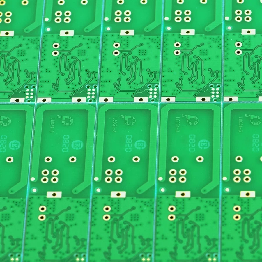 Green Solder Mask ENIG PCB Board FR4 Rigid Double layer PCB