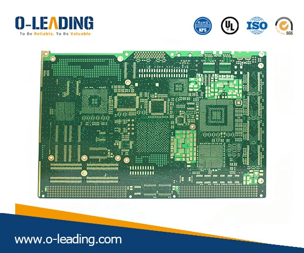 HDI-Leiterplatte Leiterplatte, Beantragen Industrie-Projekt, hohe Dichte integriert, 8L Leiterplatte aus China