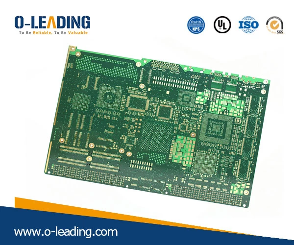 HDI pcb Printed circuit board, Apply for Industry control project, high density Integrated,8L Printed circuit board from China