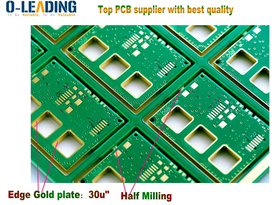 High TG180 FR-4 Circuit HDI PCB 94V0 Board With Rohs 8L Multilayer with Gold plating and step plat