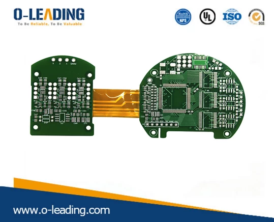 High frequency Flexible PCB Board for Automobiles,Surface finishing with Immersion Gold, Apply for industrial control,0.2 mm min hole size pcb,Flex-Rigid PCB Circuit Board