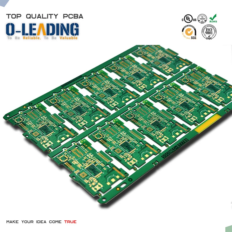 Service de carte PCB multicouche d'OEM PCBA de conception de fabrication de clavier carré Mobil LED Radio