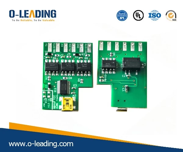 PCB assembly in China, your unique PCB & PCBA supplier, SMT production line, 1.6mm board thickness, HAL-LF, Apply printer project.