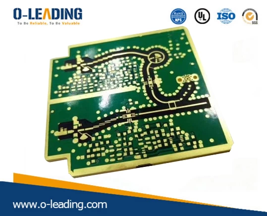 PCB with Edge plating, base material FR-4, TG130, board thickness 2.0mm, Immersion Gold, Ensuring High Quality PCB Assembly, pcb board manufacturer china