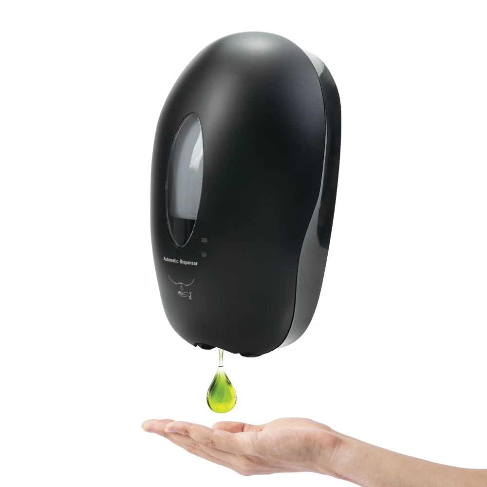 Plastic Liquid Foam Soap Dispenser Automatic,Infrared Sensor Wall Mounted Hand Alcohol Gel Sanitizer Dispenser