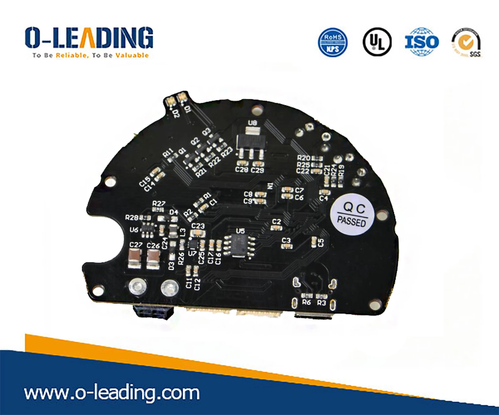 Leiterplattenlieferant, doppelseitige PCB in China, Leiterplattenherstellung
