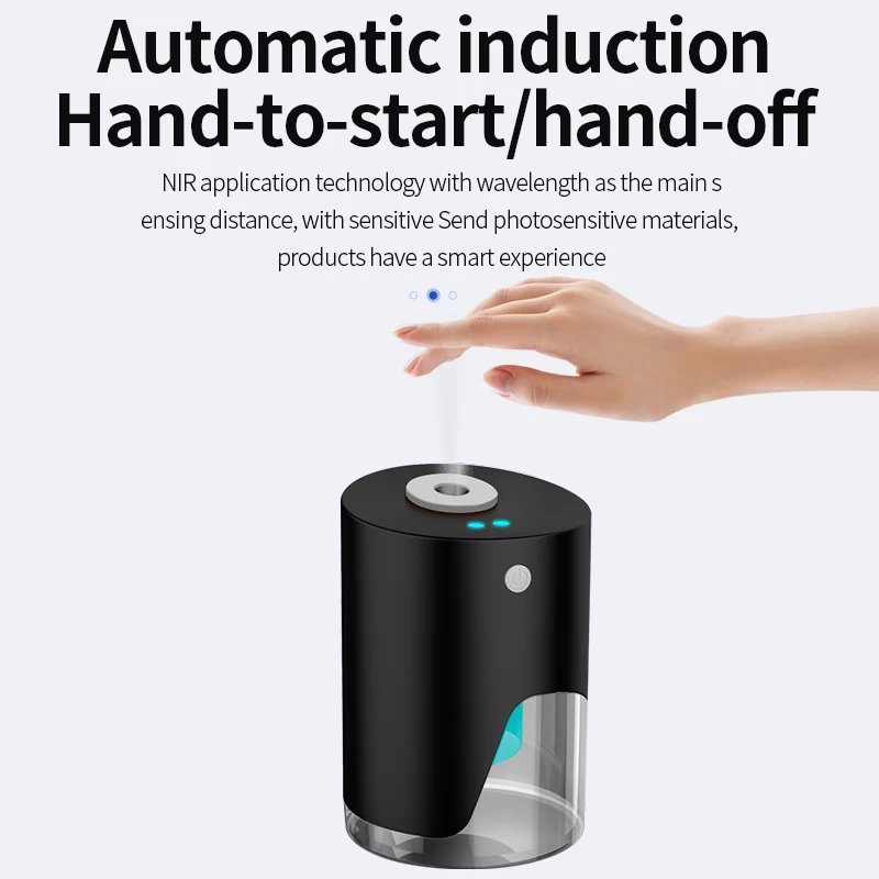 Top quality touchless infrared induction sensor soap dispensers mini automatic liquid hand sanitizer dispenser for medi alcohol