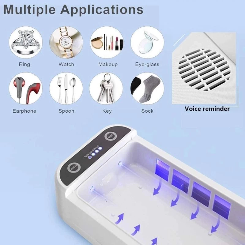 UV-Telefonsterilisator mit USB-Aufladung, UV-Lichtsterilisator, UV-Box-Sterilisatorschrank