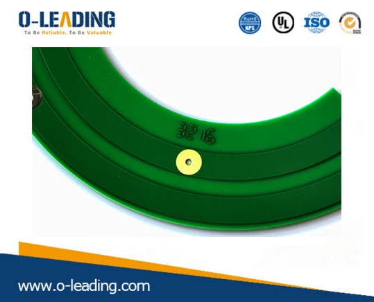 high CTI 2 layer ENIG PCB with depth control, circle PCB applicated for industry control