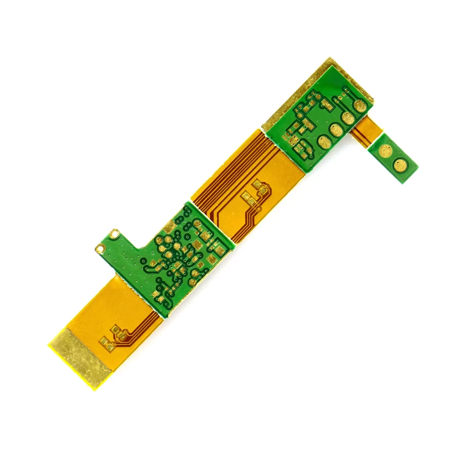 starre flexible Leiterplatte mit 0,2 mm BGA und Immersionsgold
