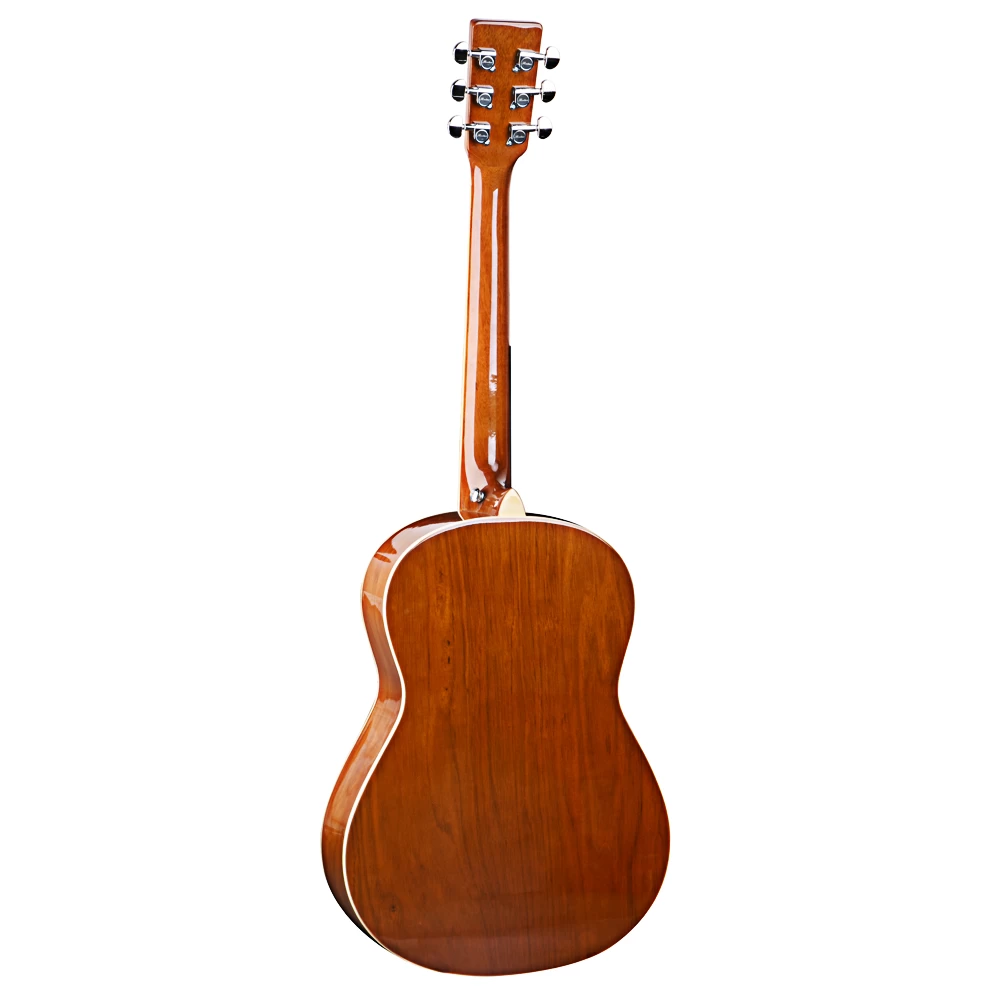 36-дюймовая еловая деревянная народная гитара для продажи